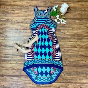 Multicolour Printed Dress